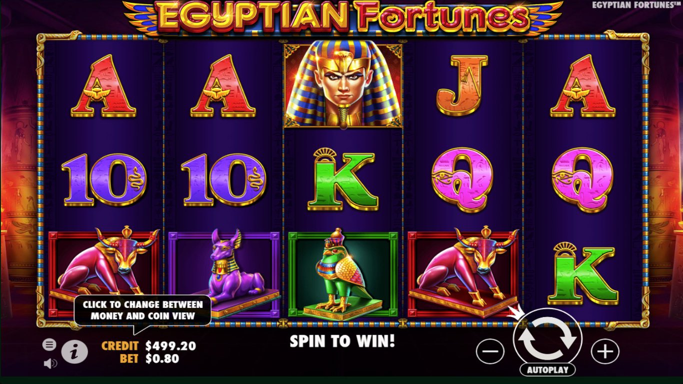 «Egyptian Fortunes» — игровые автоматы онлайн бесплатно в казино GMS Deluxe